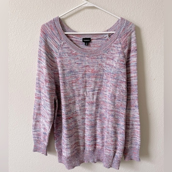 torrid Sweaters - Torrid colorful Knit Sweater